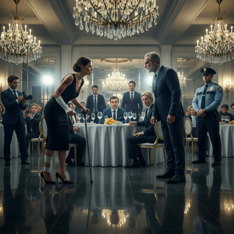 “The CEO Ignored His Daughter’s Life for Lunch—How One Injured Woman Toppled a $20 Million Empire in Front of Everyone”