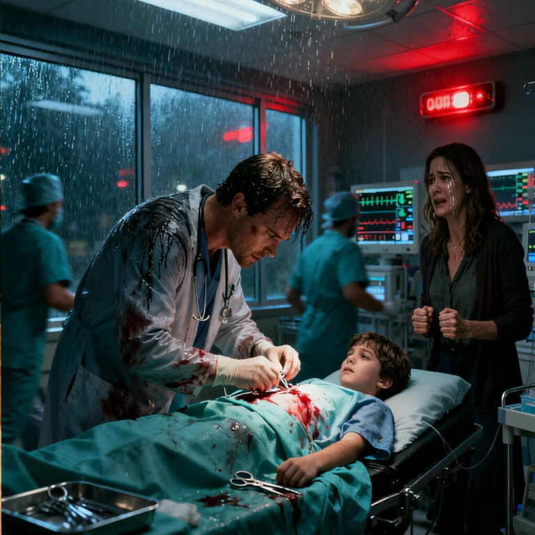 “The Surgeon Who Refused to Wait: Father Risks Everything in a Heart-Stopping Emergency Operation That Could Either Save or Destroy His Son’s Life”
