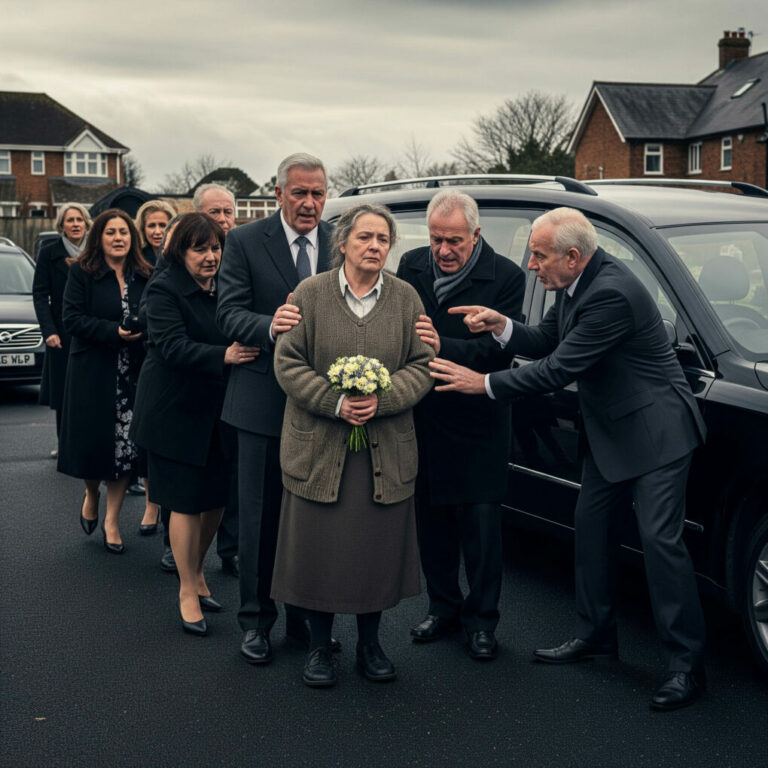 “The ‘Useless Wife’ at the Back of the Funeral Line… and the Inheritance Twist No One Saw Coming”