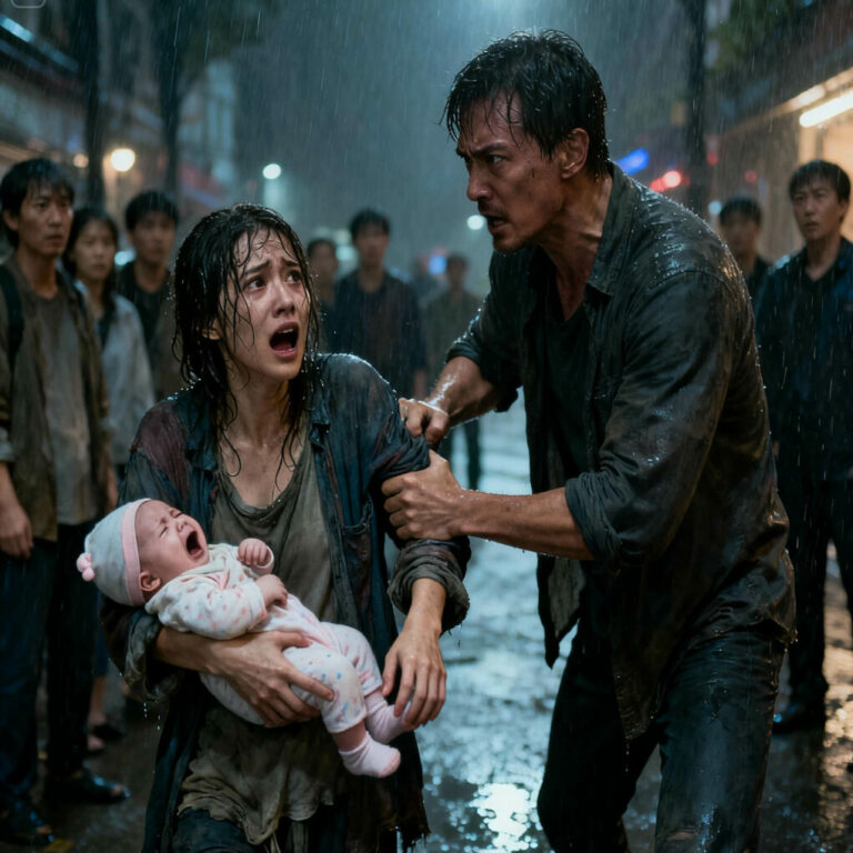 The Homeless Girl, the Newborn’s Father, and the Blow That Changed Everything — A Brutal Misjudgment Leading to a Heart-Stopping Twist No One Saw Coming