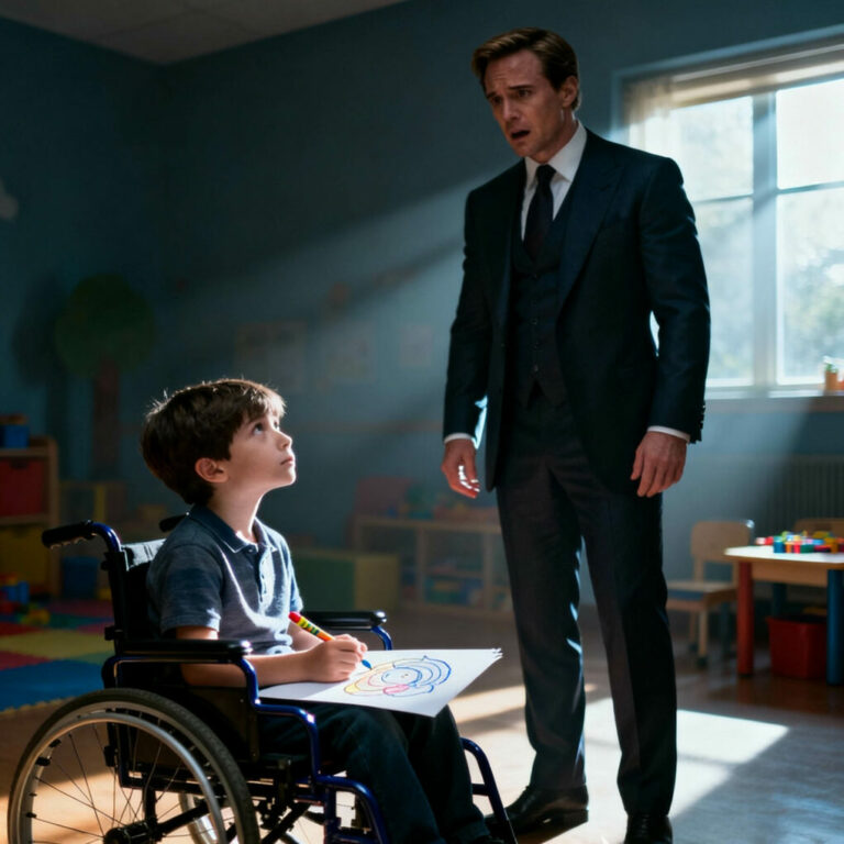 The Arrogant Billionaire and the Boy Who Built Him a Heart