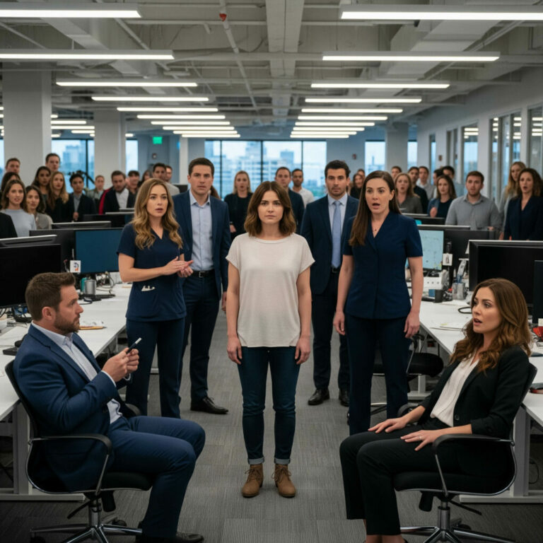 The Sister They Mocked at the Office… Was the Hidden Founder All Along