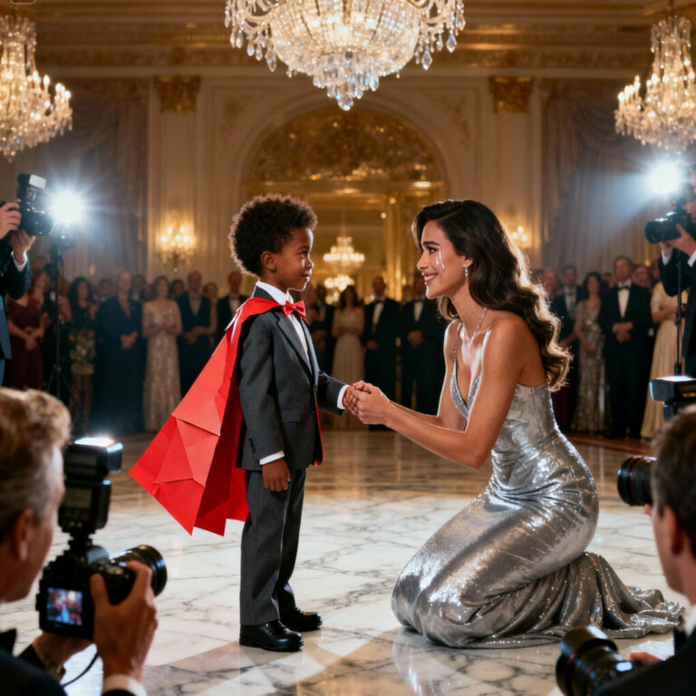 A Billionaire Kneels to Dance with a Poor Boy — What Happens Next Silences the Whole Room
