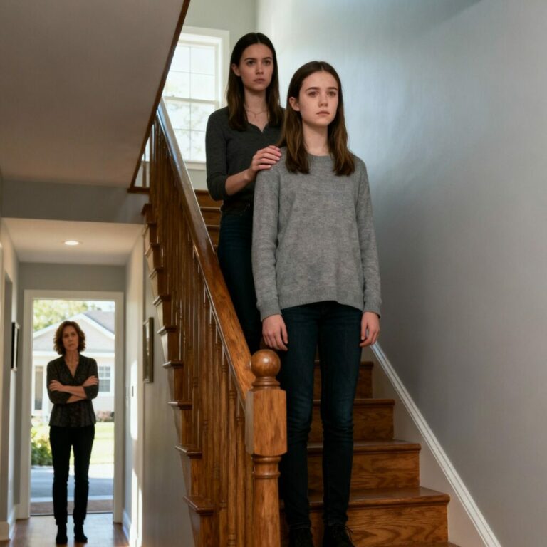 My Parents Worshipped My Perfect Sister, Ignoring Every Injury She Caused—But When She Pushed Me Down the Stairs, The ER Doctor Exposed Everything Using MRI Scans and Clear, Devastating Security Footage.