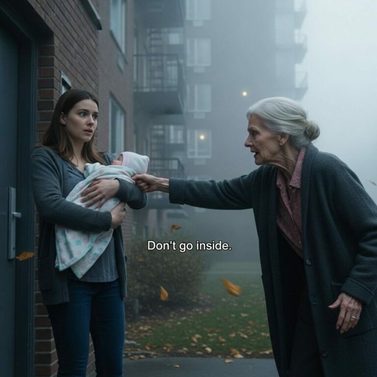 A mother returning home with her newborn never imagined an old stranger’s warning would uncover a deadly plot, expose a heartbreaking betrayal, and bring back the one person she thought she had lost forever.