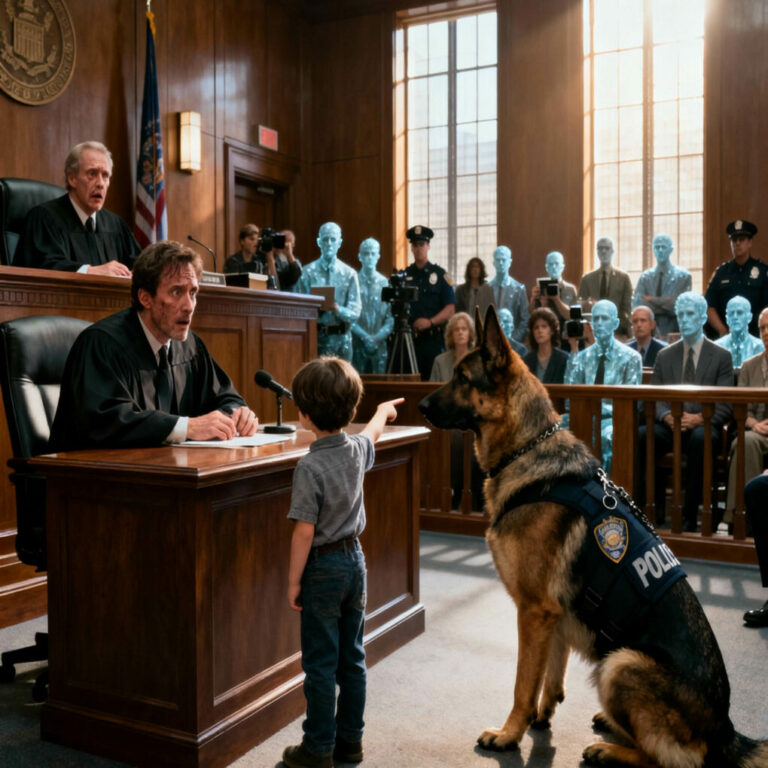 Little Boy Points at His Father in Court — What Happens Next Stuns Everyone
