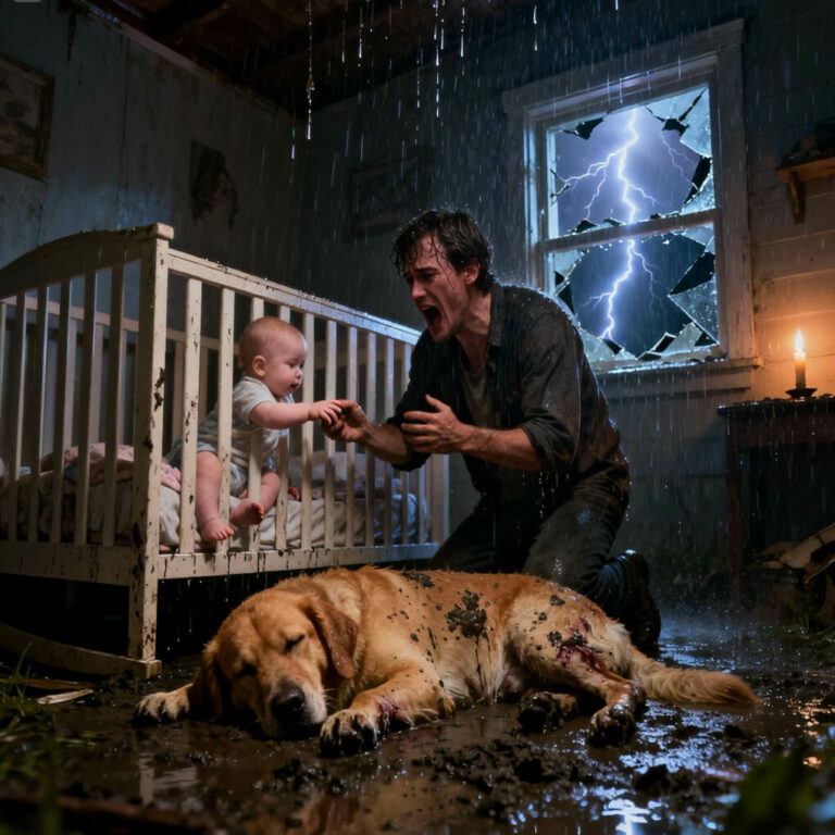 The Poor Father Took In a Stray Dog — What the Dog Did During the Storm Broke Everyone