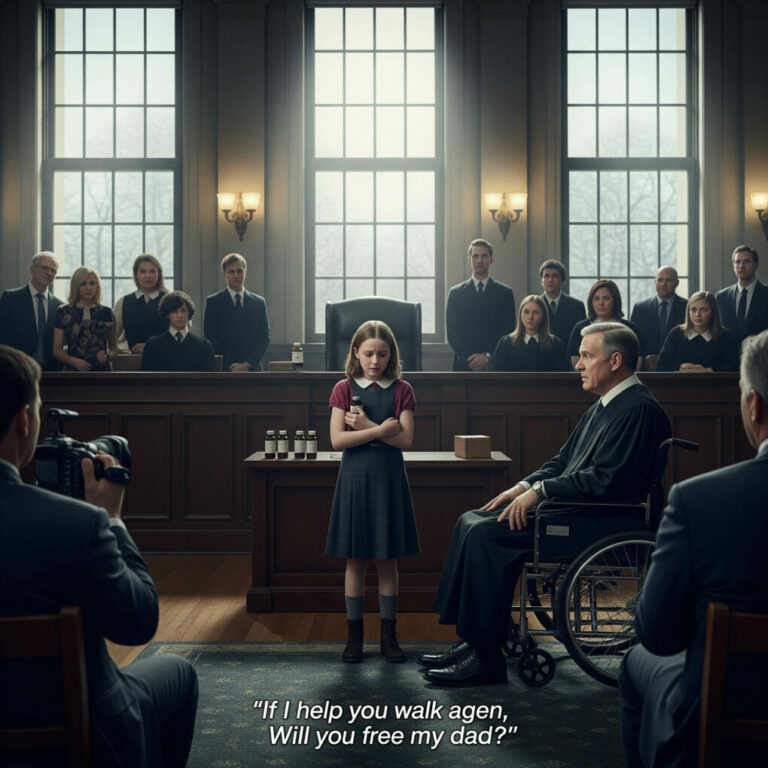 She Asked a Paralyzed Judge One Question — And It Changed Everything.