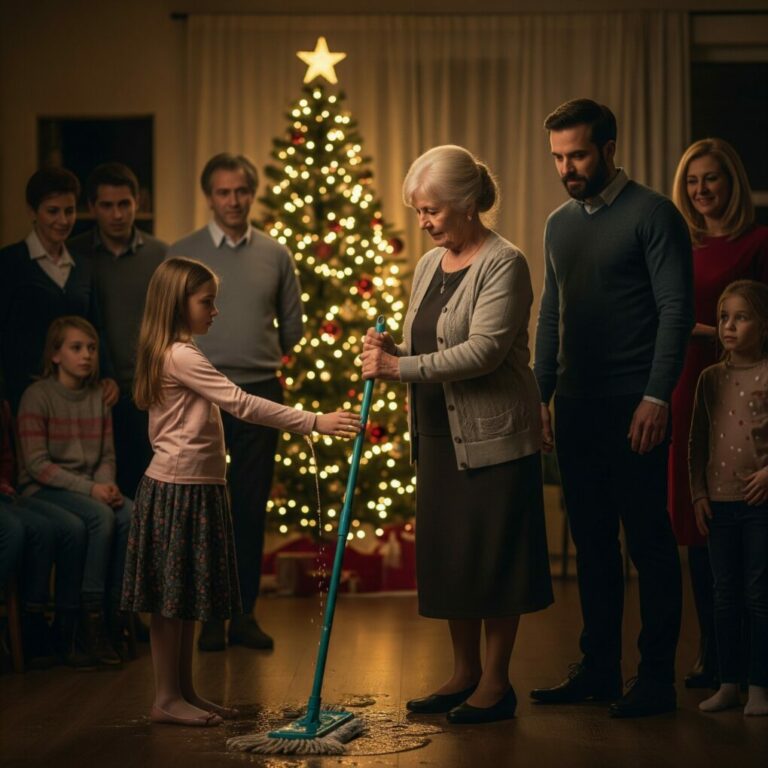 I used to believe keeping the peace meant staying quiet. But the night my daughter held that dripping mop, I learned that real peace often begins the second you stop apologizing for expecting respect.