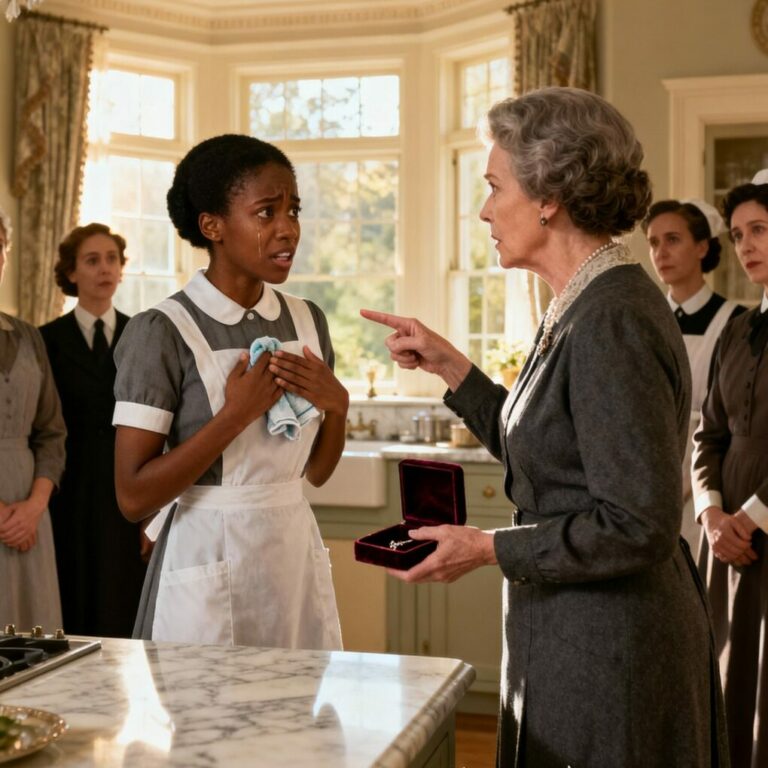 She was just a kind-hearted Black maid, blamed for stealing and cast out by the head housekeeper — But everything changes when the billionaire reviews the secret camera…