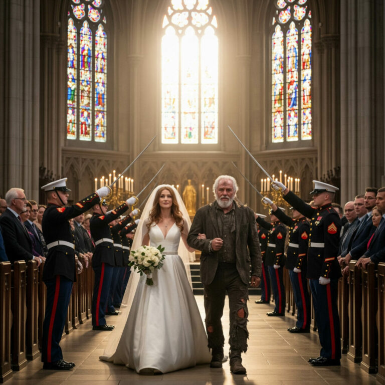 “She Fed a Homeless Man for 6 Years. On Her Wedding Day, the Truth Broke Everyone’s Heart.”