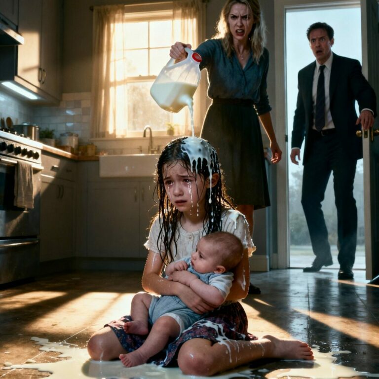 Stepmother Thought No One Would Know — Then the Father Walked In and Saw Everything…