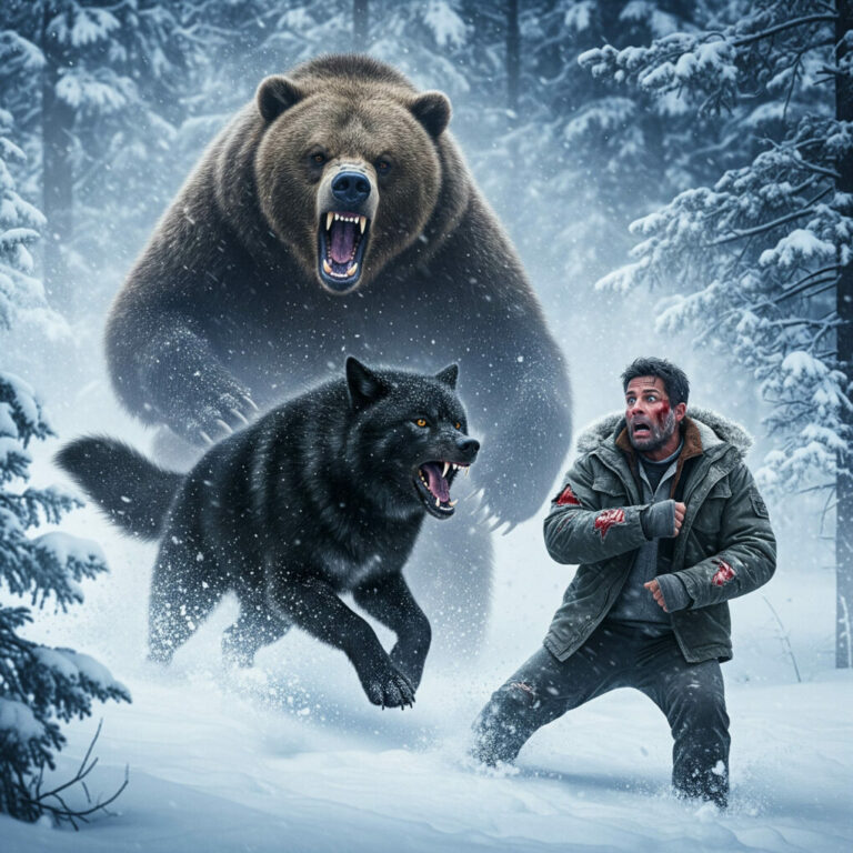 When a Lone Wolf Saved a Lonely Man