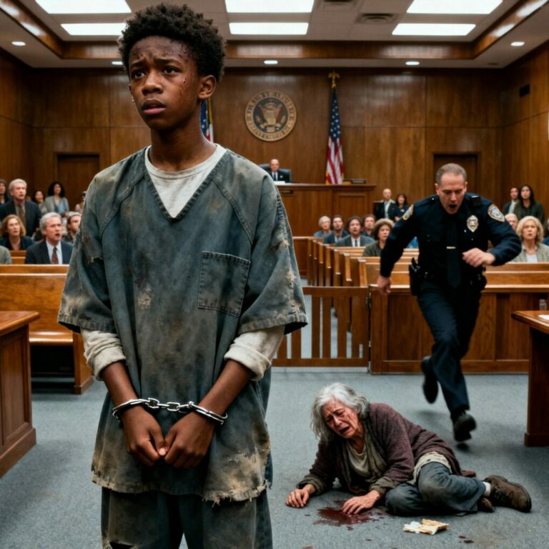 A Boy Stole Bread to Save His Dying Mother—Minutes Later, a U.S. Judge Turned the Entire Court Into Defendants…