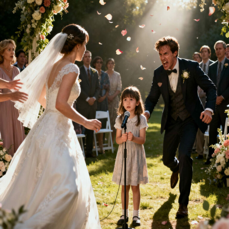 “The Groom Who Played the Perfect Man—Until a 7-Year-Old Grabbed the Mic and Exposed the Truth No One Was Ready For”