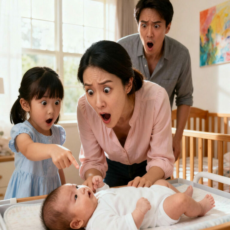 The Moment I Changed My Niece’s Diaper, Everything Fell Apart.