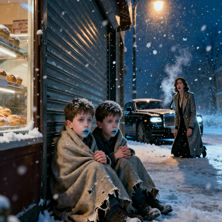 The Cold-Hearted Millionaire Found Two Frozen Boys… But What Happened Next Shocked Everyone