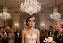 The cake slid down my face as laughter exploded around me. My mother-in-law smirked and said, “This is what happens when you don’t know your place.” I wanted to scream, but then my husband stepped forward and whispered, “They have no idea who you really are.” The room fell silent. What happened next destroyed their perfect world forever.