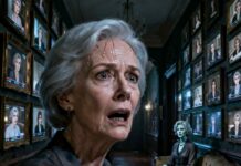 “The lawyer’s hand trembled as he handed me the keys. ‘They wanted you to have this,’ he whispered. I expected dust and debris, but instead, I found a nursery—fully decorated for a child that never existed. In the center of the room sat a tape recorder. I pressed play, and my son’s voice filled the silence: ‘Mom, if you’re hearing this, we’re already gone. Don’t look in the basement.’ My heart stopped. I’m already halfway to the cellar door.”