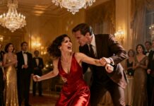 I thought it was just another charity gala… until he grabbed my wrist and whispered, ‘Your husband will never know.’ My heart stopped. I tried to pull away, but his grip tightened. Then, I heard a voice behind me—cold, calm, deadly: ‘Her husband knows exactly what’s happening.’ And suddenly, the man I thought I knew was gone. What happens next will change everything you thought you knew about power and respect.