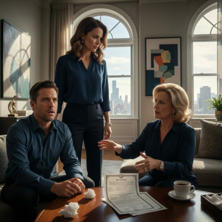 I played the role of the humble wife, watching in silence as they plotted to kick me out of ‘their’ home. Then my mother-in-law smirked, ‘This place is too good for you, pack your bags.’ My husband just looked away. I felt a cold smile creeping up. ‘Actually,’ I whispered, dropping the deed on the table, ‘this is my house. And you both have five minutes to leave.’ The look on their faces? Priceless