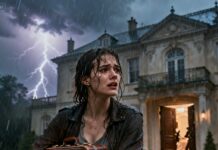 “From now on, you’re nothing but a charity project,” my mother-in-law whispered as Ethan didn’t defend me. I froze. Months of silent cruelty had led to this moment. I grabbed my suitcase and ran into the storm, thinking it was the end. But thunder rolled, and through the rain, my father appeared, commanding the night: “Elizabeth, they will pay for every tear.” And suddenly, I wasn’t helpless anymore.