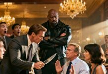 I froze as three men in suits walked straight toward Daniel. My heart raced. “Stay away from him!” I shouted, my voice steady despite the chaos. One of them smirked, knife in hand. “Or what?” he taunted. I didn’t answer—because words weren’t enough. In the next few seconds, everything would change, and no one in this room would ever see me the same way again.