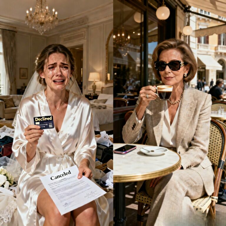 “The moment my daughter screamed, ‘Get out of my life!’ I didn’t cry. I didn’t argue. I simply walked away and deleted her existence from my bank account. By midnight, her dream wedding was dead, and her credit cards were plastic scrap. Now, my phone is exploding with her desperate calls, but I’m just sipping my wine in silence. She wanted me out of her life—but is she ready for the cost of my absence?”