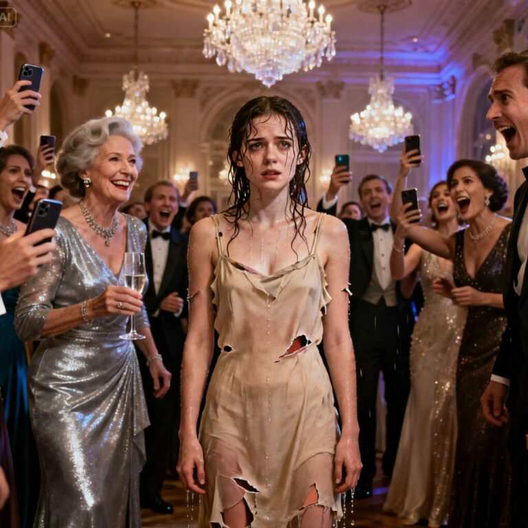 They laughed when she poured water over my head. Someone whispered, “She doesn’t belong here.” I believed them—until he walked in. His eyes locked on mine, dark and furious. “Who did this?” he asked. Silence swallowed the room. I was shaking… but not from fear anymore. Because the truth was about to destroy everything they built.