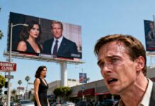 The moment my husband ditched me on that empty road, I heard him laugh, “Let’s see how long she lasts!” His cousins cheered. I walked away from that life forever. Now, six years later, he’s trembling in front of a billboard with my face on it—and whispering, “It can’t be her…” But he has no idea what’s coming next.