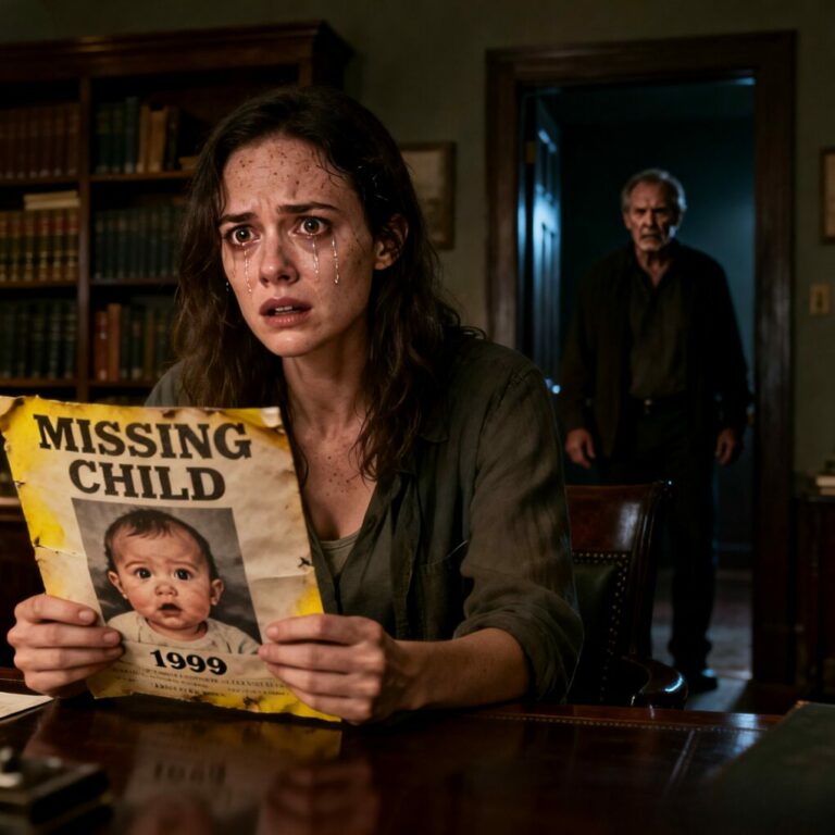 “I always thought my life was a boring open book, until I found that yellowed envelope hidden in my father’s locked desk. My breath hitched as I heard his voice trembling through the hallway: ‘If she finds out the truth, we lose her forever. Some secrets are meant to stay buried!’ My world shattered in a second. Who am I really? I clutched the letter, knowing that once I broke the seal, there was no turning back to the girl I used to be.”