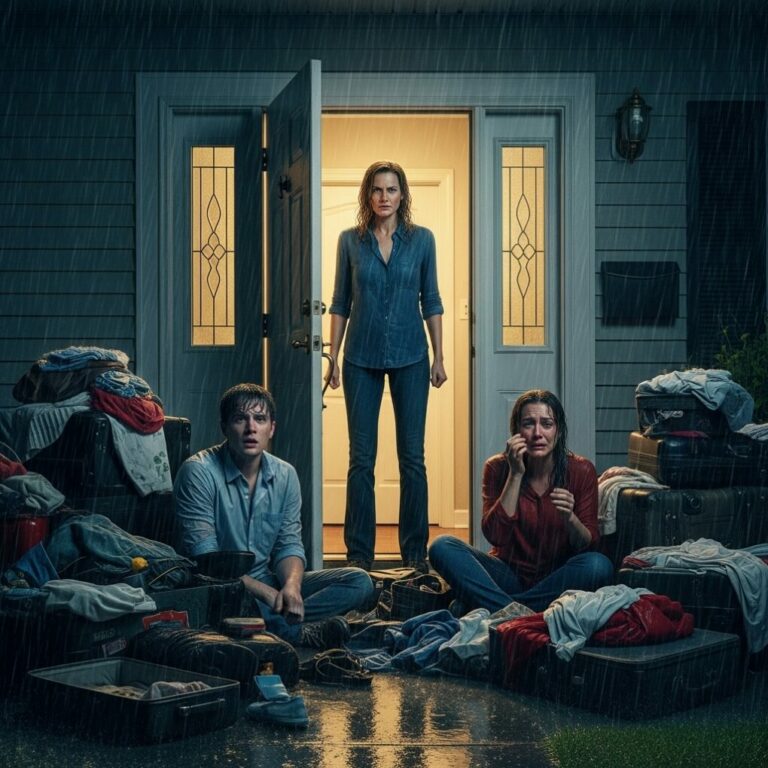 Mom’s right, I’m done wasting money on you!” My husband sneered, handing our life savings to his mother. I felt a cold smile spread across my face. “Honey,” I whispered, “did you forget? My parents bought this house, they pay the bills, and you haven’t had a job in years.” He just laughed and walked away. He thinks he’s won, but by morning, he’ll realize that when I take back my money, I’m taking the locks with it. Ready for your surprise?
