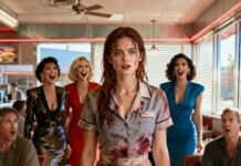 “You spilled wine on yourself? Look at her, she’s a mess!” I froze as laughter filled the diner. Red wine ran down my face, soaking my uniform. My secret—my entire life—was safe with Blake, but now, all the cruel eyes seemed to pierce through me. “Andrea, why didn’t you tell me the truth?” His voice trembled with hurt. I swallowed hard, realizing everything I had built might crumble in an instant. Could love survive the truth?