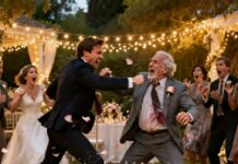 “You think you can just humiliate me in front of everyone?” I shouted, drenched in red wine. The crowd gasped as my husband’s eyes turned icy, and he stepped toward the man with a calm that screamed danger. “Nobody hurts my wife,” he said, and before I could even react, chaos erupted. Guests screamed, cake flew everywhere, and my heart raced. Who was this man standing in front of me? And who was my husband, really?