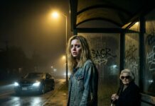 after an argument, my husband kicked me out and left me at a bus stop outside the city with no money. i was about to walk the 25 kilometers back when an elderly blind woman, who had been sleeping on a bench, whispered: “pretend to be my granddaughter. my personal driver will be here soon, and your husband will regret abandoning you next to the richest woman in the city…”