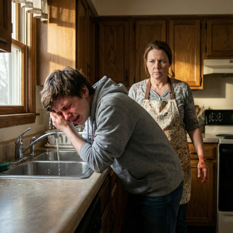 Mom rubbed raw chili paste into my eyes for refusing to be my sister’s maid. She said now you see what pain looks like, so I made sure they cried every day…