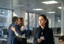 Gané 50 millones de dólares en la lotería. Corrí con nuestro hijo pequeño a la oficina de mi esposo para darle la noticia. Pero cuando llegué, escuché sonidos íntimos que venían de él… Así que entonces, hice algo.