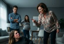 My Mother-In-Law Slapped Me So Hard I Hit The Floor As She Screeched: ‘You Lying Woman—That Baby Belongs To Some Random Man!’ Husband Raged: ‘Pack Your Shit And Die Somewhere Else!’ My Mother-In-Law Sneered To My Sister-In-Law: ‘Don’t Worry, You’ll Give Birth To The First Real Grandchild.’ I Stayed Silent. After A Week, When The DNA Test Arrived, I Threw It At The Whole Family And Left The Whole Family Horrified…