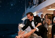 “I swear it was just a joke,” my brother-in-law laughed as the ocean swallowed my sister’s scream. In that second, the champagne stopped tasting sweet and the stars above the yacht felt cold and cruel. I didn’t shout. I didn’t beg. I jumped. And as the water closed over my head, I realized this night wasn’t about survival anymore—it was about ending him.