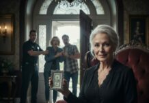 “My son tossed a five-dollar bill at me like I was a stray dog before jetting off to Europe. ‘Don’t starve, Mom,’ he smirked, locking the pantry. He thought he’d return to a broken woman. Instead, he found the locks changed and a fleet of lawyers waiting. ‘Who… who are you?’ he stammered. I leaned in, cold as ice: ‘The woman who just bought your life.’ Want to see his world crumble?”