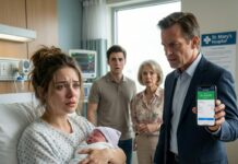 After I gave birth, my wealthy father came to me and asked: “Honey, are the $4,000 a month not enough for you?” I replied: “What money, Dad?” At my father’s angry look, my husband and my mother-in-law froze…