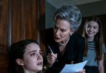 “What the hell are you doing to me?!” I screamed as her hand hit my cheek. “Sign the papers or leave this house forever!” Her eyes were cold, cruel, and greedy. I was trapped, hungry, scared, with everything my father built hanging in the balance. Then the door crashed open. A man I had never seen yelled, “Touch her again, and you’ll regret it!” Who was he—and why did he call me his wife?