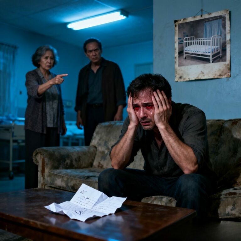 I remember my mother’s voice, calm and cold: “You need to divorce her. She’s not fit for our family.”  I stared at her, my hands still shaking from holding my newborn’s tiny coffin weeks before. “Why?” I asked.  She didn’t answer. She smiled. That’s when everything clicked.  Weeks later, the truth surfaced—and it shattered what I thought family meant forever.