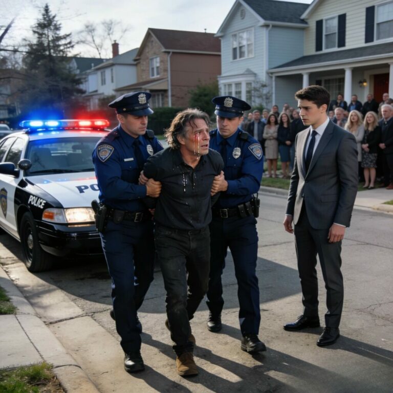 My stepdad looked me dead in the eye and spat, ‘The greatest gift would be if you just died.’ In that moment, something inside me didn’t just break—it ignited. He wanted me gone? Fine. I decided to give him exactly what he asked for, but not in the way he imagined. By the time the police arrived and my lawyer unsealed the truth, his face turned ghost-white. I may be dead to him now, but the nightmare I’ve just unleashed is only beginning for him. Ready to see how I turned his cruelest wish into his living hell?