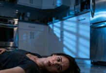 I lay on the kitchen floor pretending to be unconscious when I heard my husband say, “Yeah, she’s out. The dose worked perfectly.” My heart nearly stopped. Three years of marriage collapsed into that single sentence. As he paced, talking about stealing my work and getting paid, one thought screamed in my head: If I move now, I might not survive this.