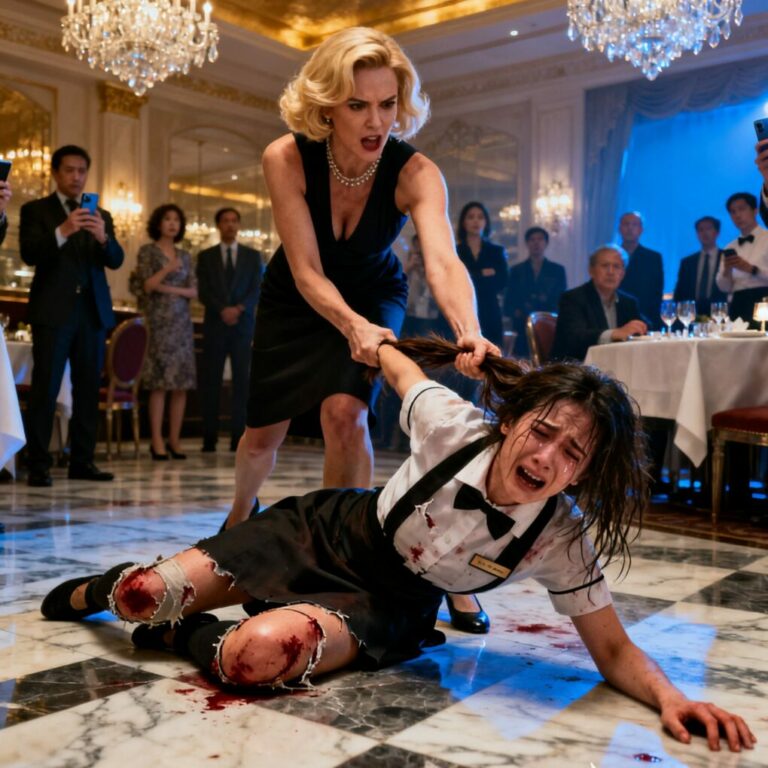 “Get off the floor, you worthless servant.” Her nails were already in my hair when she said it. I screamed as she dragged me across the marble, my scalp burning, my knees bleeding. People stared. Some filmed. No one stopped her. What she didn’t know? Every second was being watched. And in less than one hour, her perfect life was over forever.