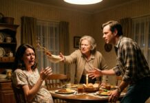 The soup was still hot when it hit her. Eight months pregnant, Emily sat frozen as it spilled down her face—while her husband stood beside her in complete silence. In that moment, she realized this wasn’t about dinner at all. It was about how much pain a woman is expected to endure before she finally chooses herself.