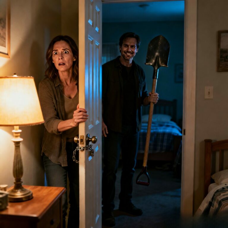 “The police told me my son died in the woods three years ago. So why, when I walked past his locked bedroom, did I hear him whisper: ‘Mom, don’t let her see you watching.’ I turned to find my husband standing behind me, holding a heavy shovel and a smile that didn’t reach his eyes. ‘Go back to bed, honey,’ he said. Now I realize… the funeral was a lie.”