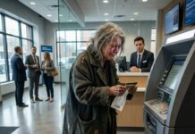 I’m 65 years old. I got divorced 5 years ago. My ex-husband left me a bank card with 300 dollars. I never touched it. Five years later, when I went to withdraw the money… I froze.