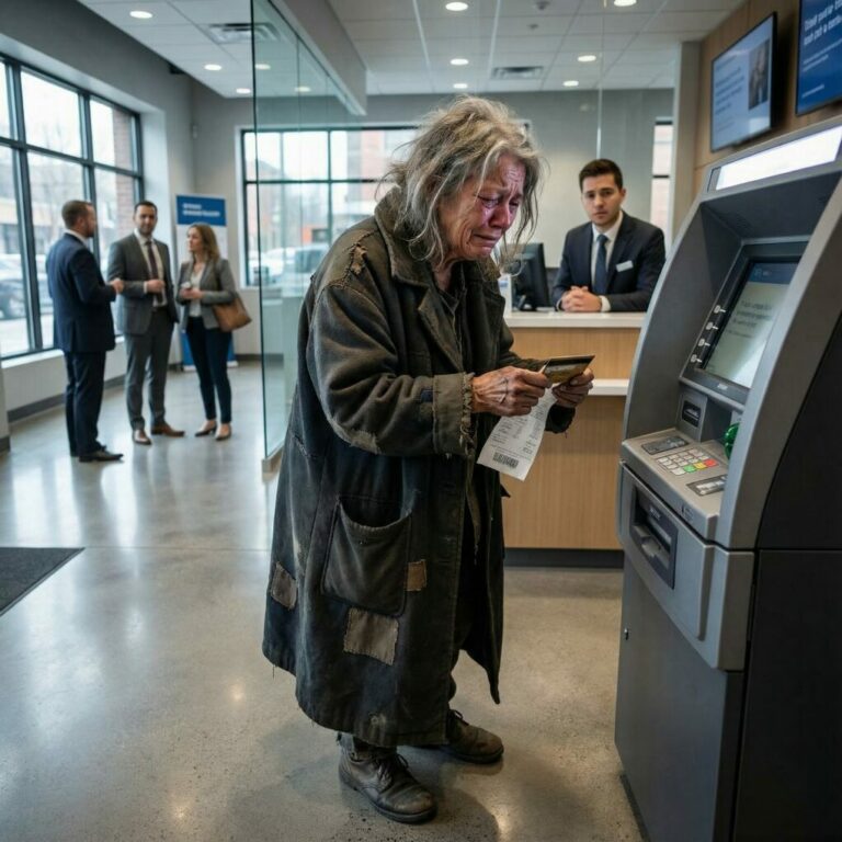 Tengo 65 años. Me divorcié hace 5 años. Mi exmarido me dejó una tarjeta bancaria con 300 dólares. Nunca la toqué. Cinco años después, cuando fui a retirar el dinero… me quedé paralizada.